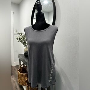 HOTWORX Charcoal Sleeveless Tank Top